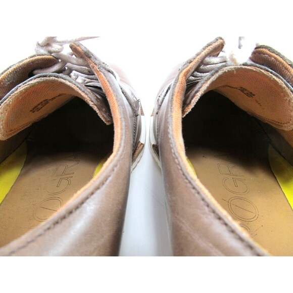 Cole Haan Grand O's   Brown Leather Oxfords Mens Size US 10 M - Picture 8 of 11